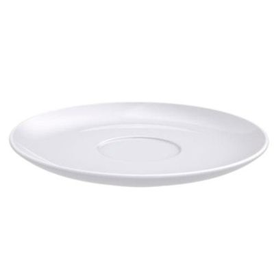 Conjunto com 6 Xícaras e Pires para Capuccino Tramontina Paola em Porcelana Branca - 200 ml