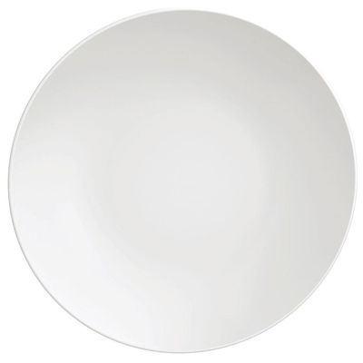 Conjunto com 12 Pratos Tramontina Leonora em Porcelana - Branco