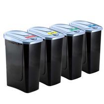 Lixeira Arthi com Tampa Ecofácil em Plástico - 15 L