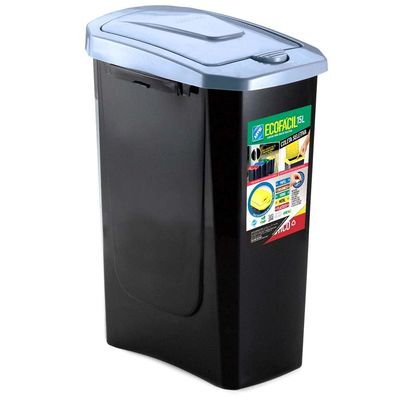 Lixeira Arthi com Tampa Ecofácil em Plástico - 15 L
