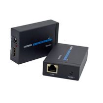 Extensor Hdmi Cat5E Cat6 Hdmi 1080p 60 Metros De Alcance Fontes Bivolt