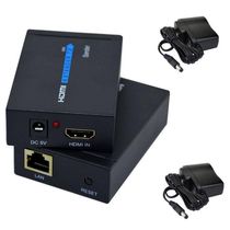 Extensor Hdmi Cat5E Cat6 Hdmi 1080p 60 Metros De Alcance Fontes Bivolt