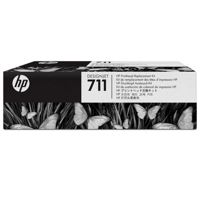 Cabeca de Impressao Plotter HP Suprimentos C1Q10A HP 711 KIT Unico