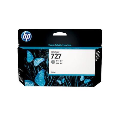 Cartucho de Tinta Plotter HP Suprimentos B3P24A HP 727 Cinza de 130 ML