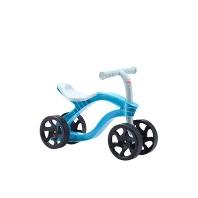 Bicicleta Equilíbrio Infantil 4 Rodas Design Futurista Azul