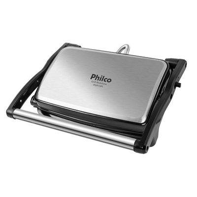 Grill Philco PGR19PI Inox Antiaderente Redstone 110V