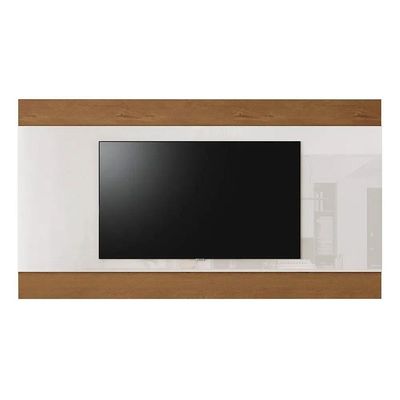 Painel Para Tv Até 65 Polegadas Merlot Off White E Naturale 178cm
