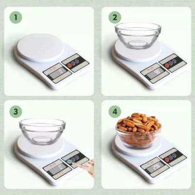 Balança Digital De Precisão Cozinha 10kg - Branca