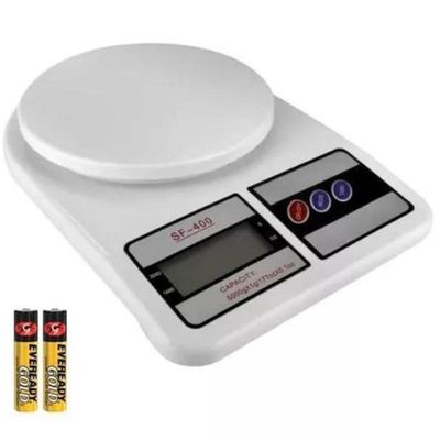 Balança Digital De Precisão Cozinha 10kg - Branca