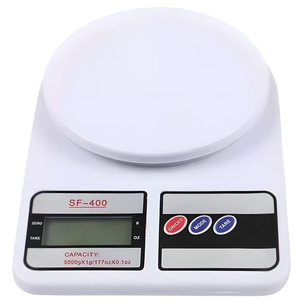 Balança Digital De Precisão Cozinha 10kg - Branca
