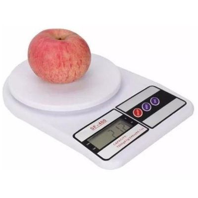 Balança Digital De Precisão Cozinha 10kg - Branca