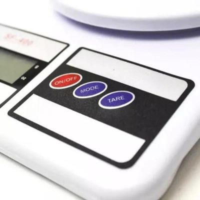 Balança Digital De Precisão Cozinha 10kg - Branca