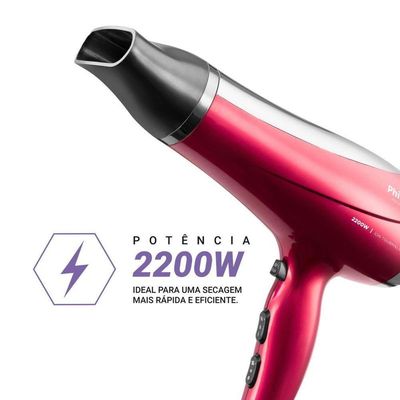 Secador de Cabelos Philco Bivolt 2200W PSC2300 Motor DC Bivolt