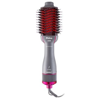 Escova Secadora Philco Advance 4 em 1 1300W Bivolt PES25SR Bivolt