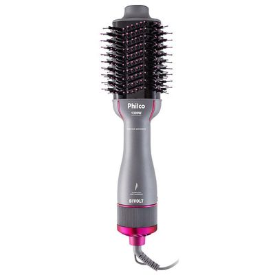 Escova Secadora Philco Advance 4 em 1 1300W Bivolt PES25SR Bivolt