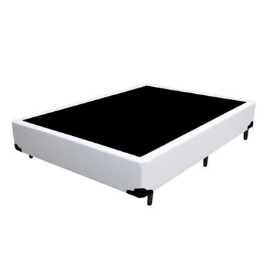 Cama Box Viúva 128 Bello Box - Tecido Sintético Branco