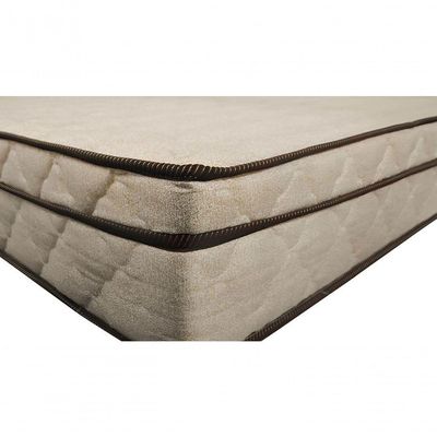 Cama Box Solteiro 88 Tecido Sintético Branco Com Colchão Polônia Bello Box - D28 65x88x188