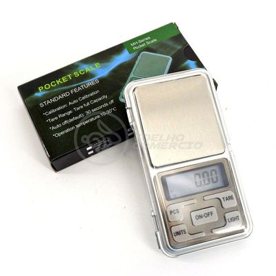 Mini Balança Digital De Bolso Portátil Pocket Scale 0.1g X 500g Mh-500 Eletrônica De Alta Precisão