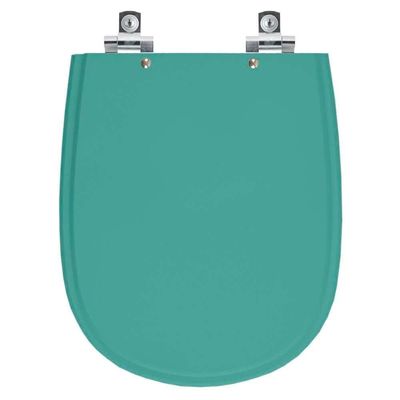 Assento Sanitário Soft Close Paris Aquamarine Para Vaso Ideal Standard
