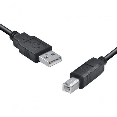 Cabo Usb Para Impressora A Macho X B Macho 2.0 1.8m Uambm 18