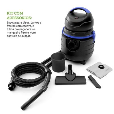 Aspirador De água E Pó Philco 1500W 20L PAS80 220V