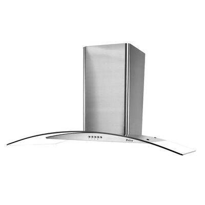 Coifa De Parede Philco Curva 90cm Inox Dupla Filtragem PCO90G 110V