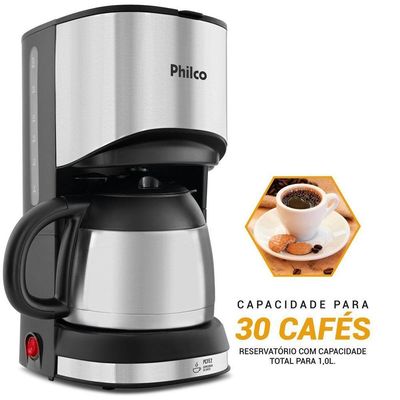 Cafeteira Philco 30 Cafezinhos 1L 700W PCFE02 110V