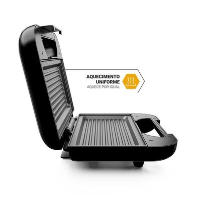 Sanduicheira E Grill Philco Inox 2 Em 1 PGR27A 750W 220V