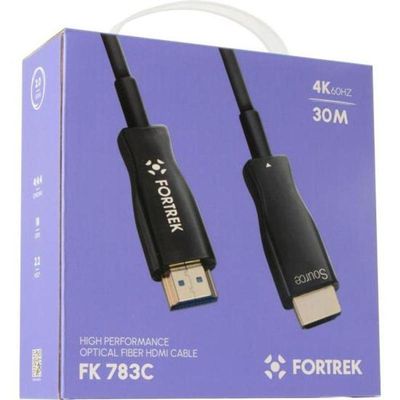 Cabo Hdmi Fibra óptica 4k Fk 783c 30m Fortrek