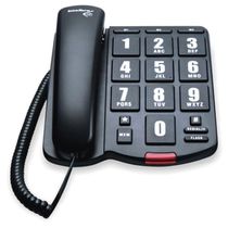 Telefone C/ Fio Tok Fácil Preto Teclas Grandes 4000034