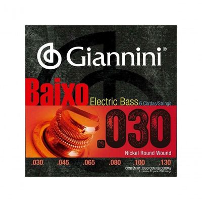 Corda Giannini Contrabaixo Geebrl 6 Leve