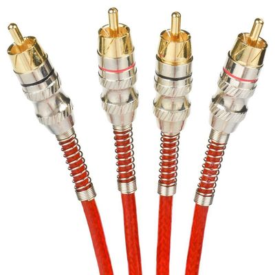 Cabo De Audio Evus C-030 Premium 2rca X 2rca Macho 5,0m