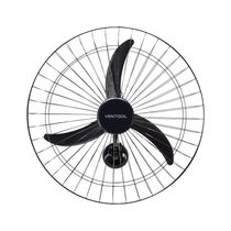 Ventilador De Parede Ventisol Oscilante New 60 Cm Metal Preta 1200rpm 220V