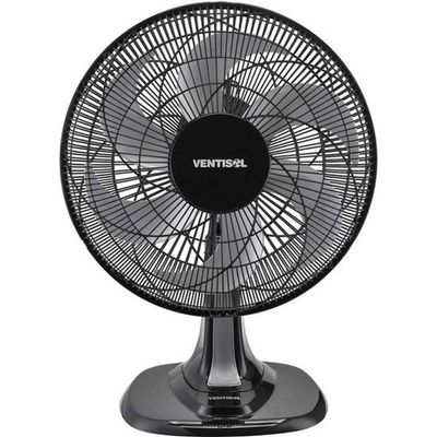 Ventilador De Mesa Ventisol Turbo 6 40cm Preto-cinza 220v