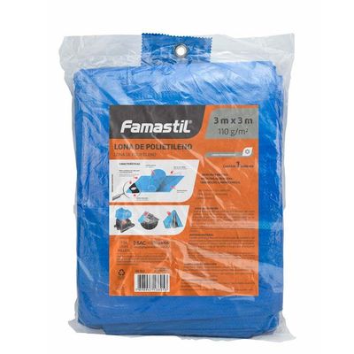 Kit Lona Polietileno 3x3m E 04 X 03 M Famastil