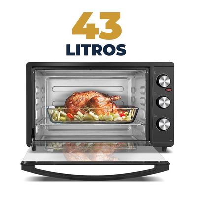 Forno Elétrico 43L Britânia BFE43 Dupla Resistência 110V