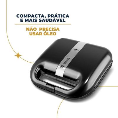 Sanduicheira E Grill Britânia 2 Em 1 750W BGRE01 220V