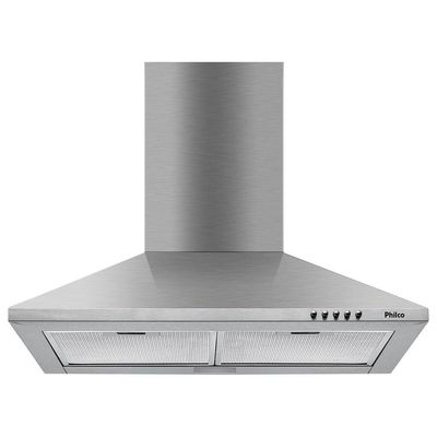 Coifa Pirâmide Philco 60cm Inox Depurador e Exaustor PCO62I 110V