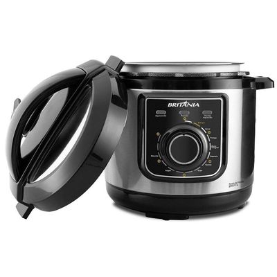Panela De Pressão Britânia BPP01PI Multifuncional 3L 220V