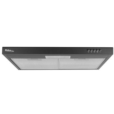 Depurador E Exaustor Philco PDR60P Slim 60cm 3 Velocidades Preto 220V