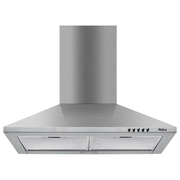 Coifa Pirâmide Philco 60cm Inox Depurador E Exaustor PCO62I 220V