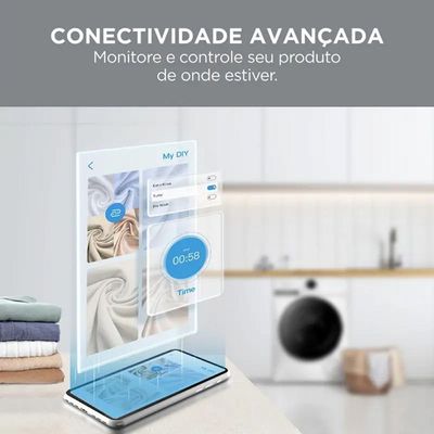 Lava E Seca Midea 11Kg MF201D110WB/WK Branco 110V