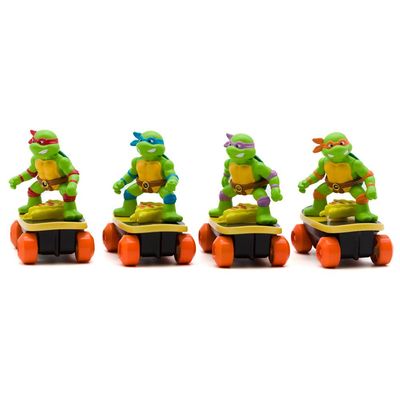 Tartarugas Ninja - Personagem Switch Kick Skaters -  Michelangelo