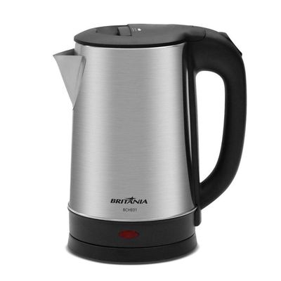 Chaleira Elétrica Britânia 1,6L 1500W Base 360° BCHE01 110V