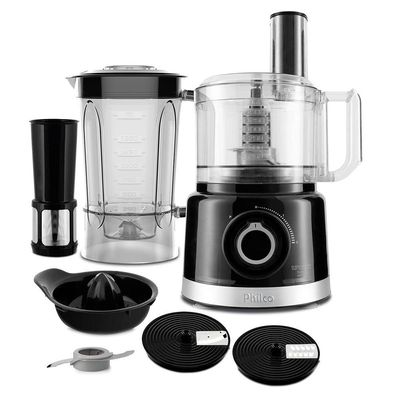 Multiprocessador Philco 5 Em 1 900W 4 Lâminas PMP1500P Turbo 220V