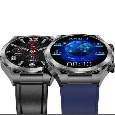 Relógio Inteligente De Fitness 1.39 " Ips 360x360 Display Chamada Bluetooth Preto