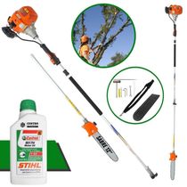 Cortador De Galhos Motorizado 33cc Com Extensor + óleo Stihl