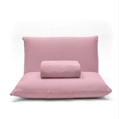 Jogo de Cama Buettner Casal Malha Basic Liso 3 Peças Rose Blush