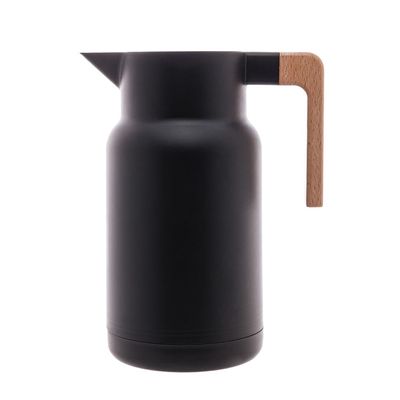Garrafa Térmica Lyor em Plástico Organic Preta - 1L