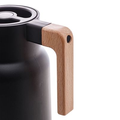 Garrafa Térmica Lyor em Plástico Organic Preta - 1L